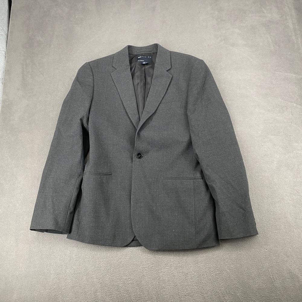 ASOS DESIGN Mens Slim Fit Suit Jacket Blazer Charcoal Grey US 36 Regular